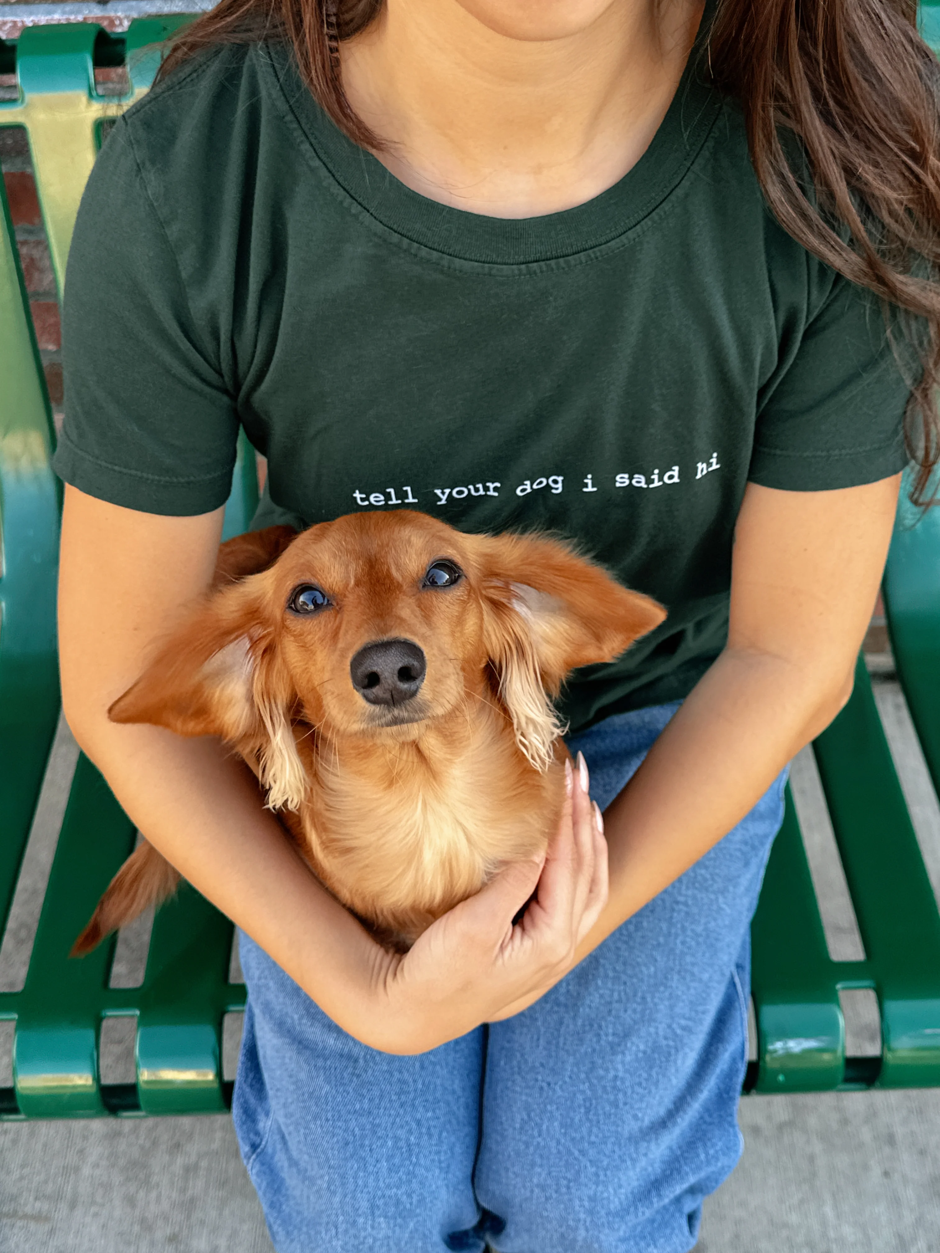 Classic Tee - Dark Green - Image 3