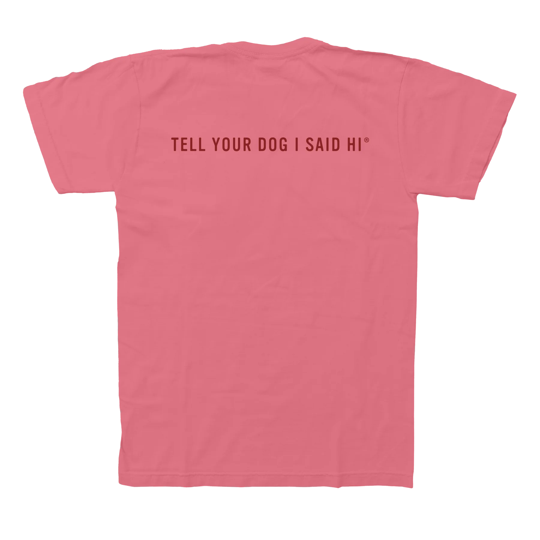 Dog Lover Badge Tee - Pink - Image 3